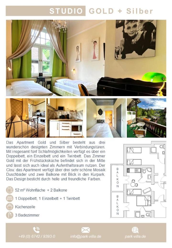 Park Villa Zentral Am Mittelrhein - Zimmer & Apartments Boppard Exterior foto